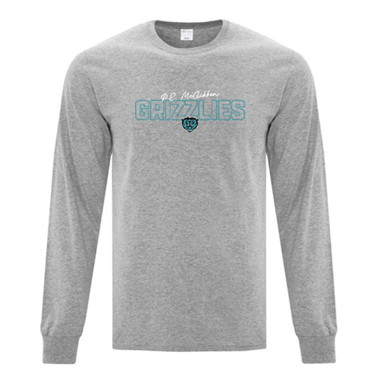 PE McGibbon Youth Everyday Cotton Long Sleeve T-Shirt