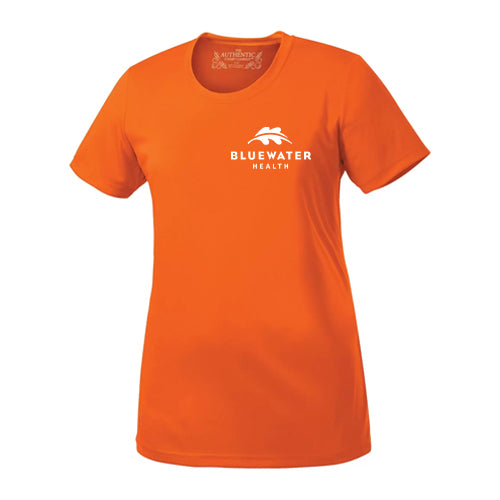 Bluewater Health Ladies' Pro Team (Moisture Wicking) T-Shirt