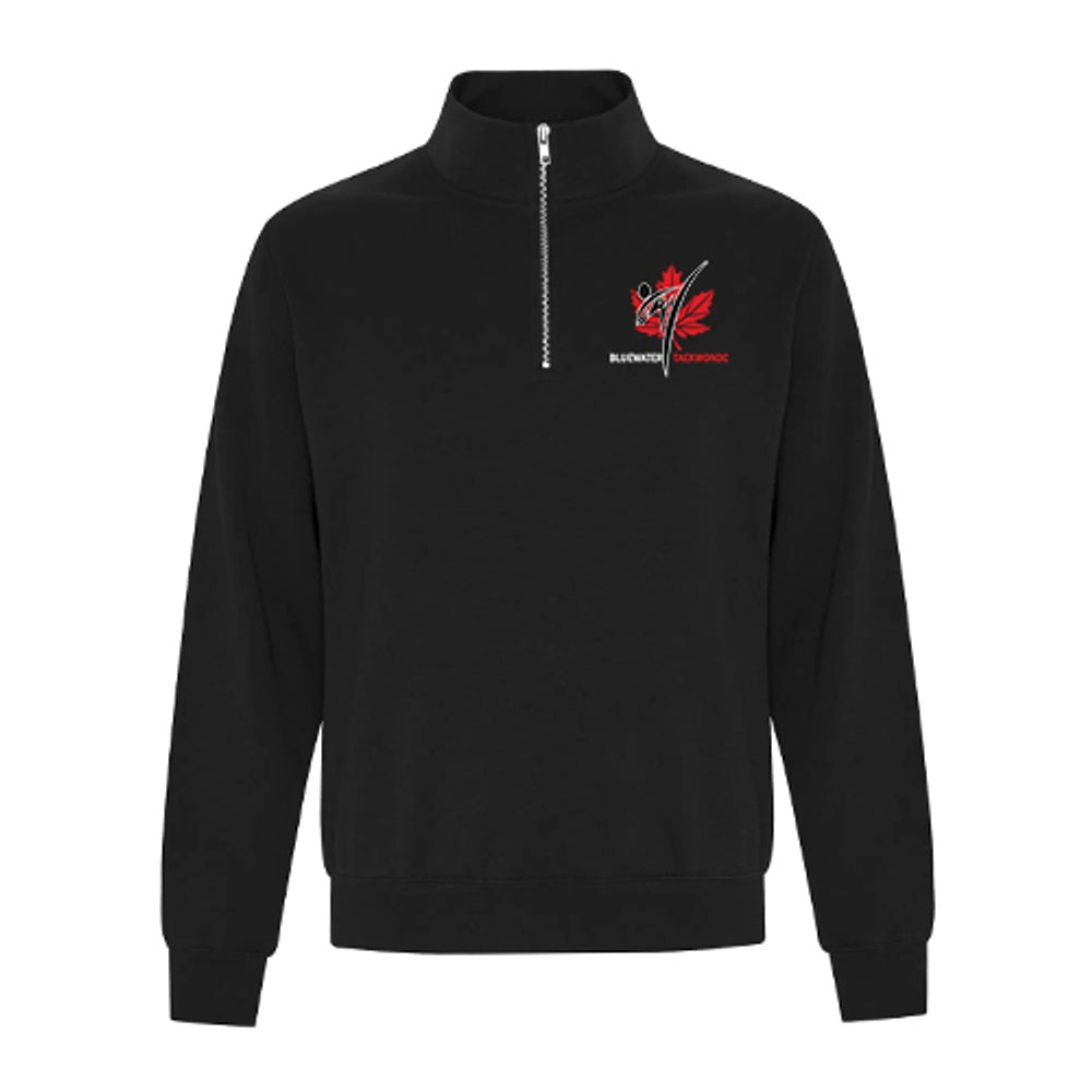 Petrolia Bluewater Tae Kwon Do Anniversary Adult Everyday Fleece 1/4 Zip Sweatshirt