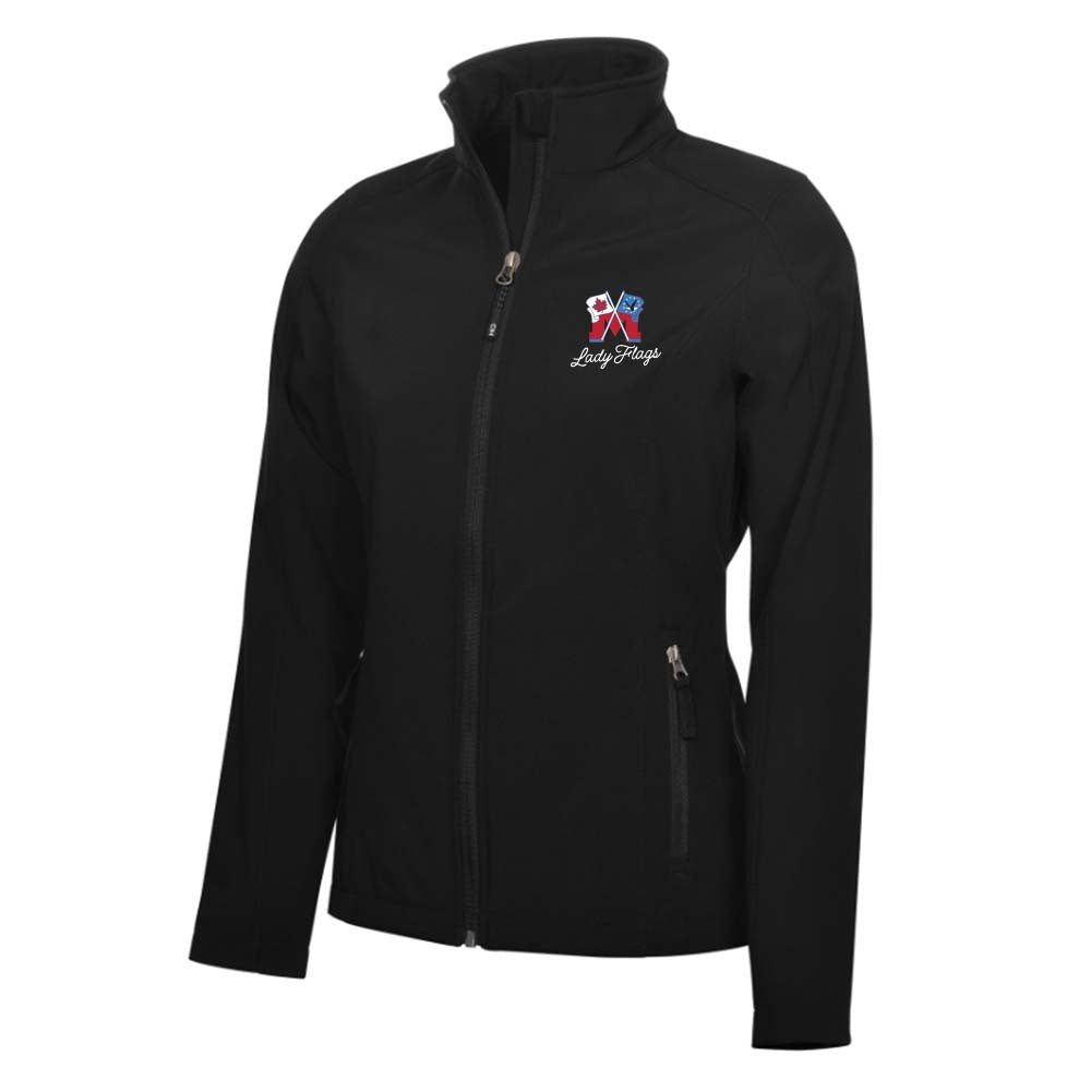 Mooretown Lady Flags Ladies' Water Repellent Soft Shell Jacket