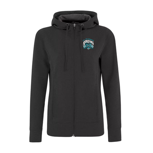 PE McGibbon Staff Ladies' Game Day Fleece Full Zip Hooded Sweatshirt