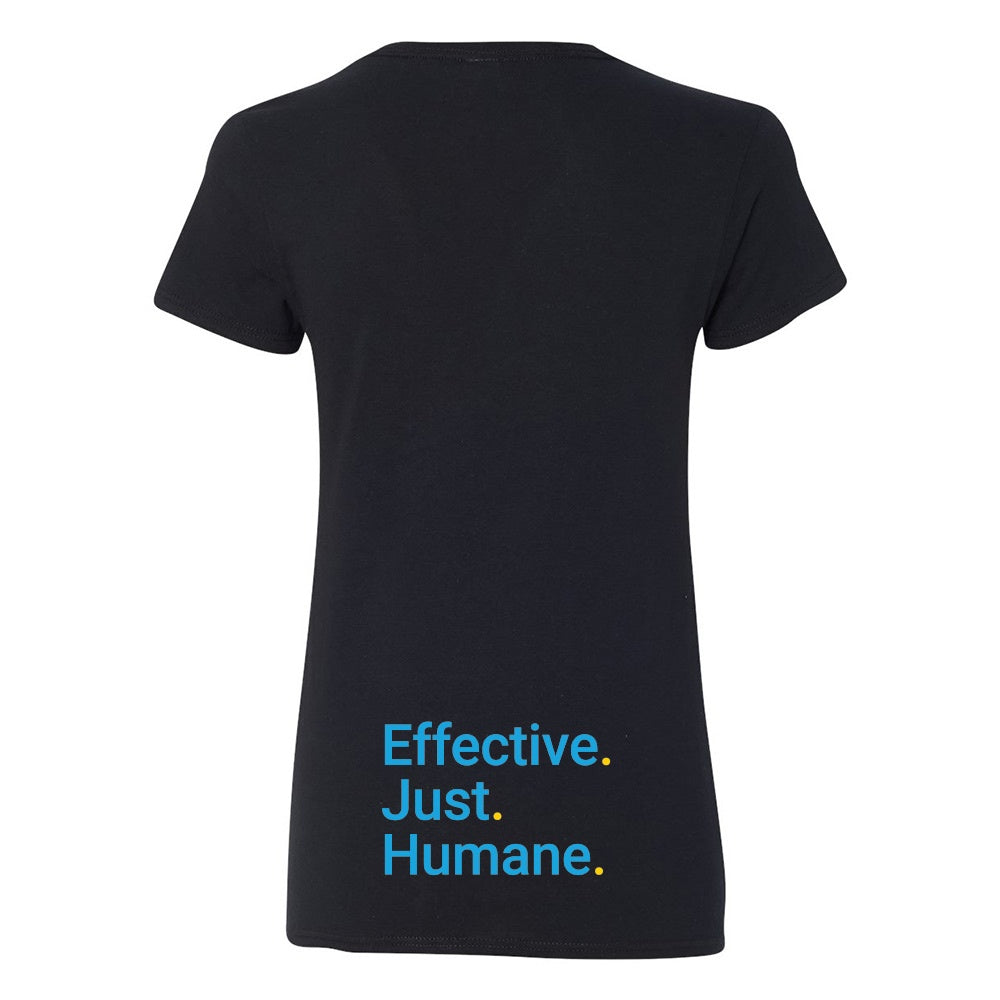John Howard Society Ladies' Heavy Cotton™ V-Neck T-Shirt