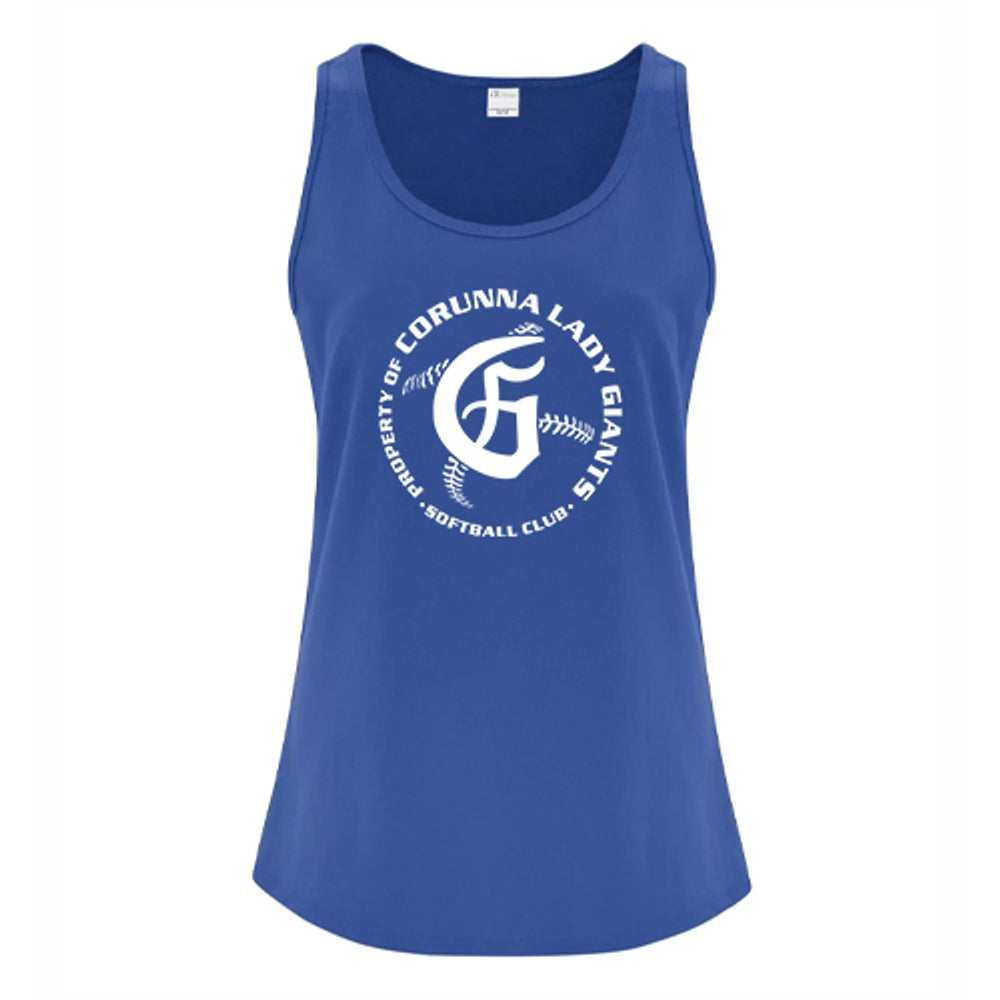 Corunna Lady Giants Ladies' Everyday Cotton Tank Top