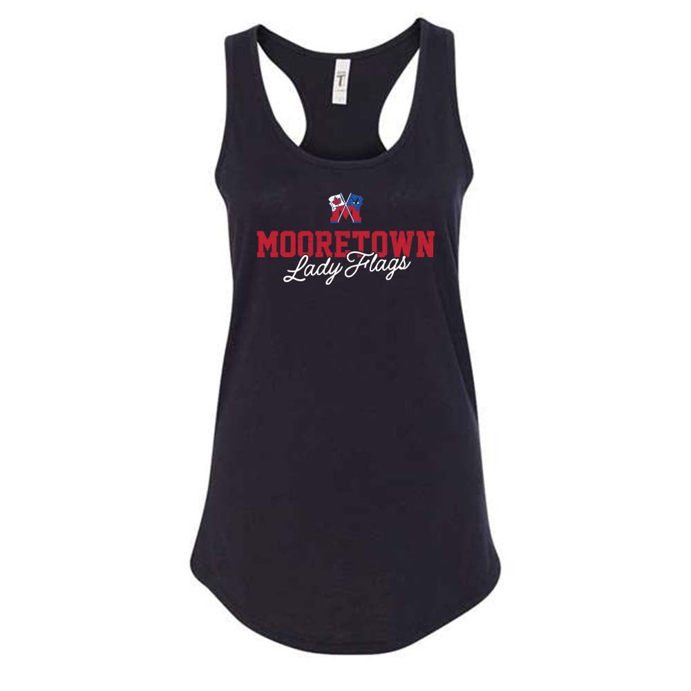 Mooretown Lady Flags Ladies' Ideal Racerback Tank Top
