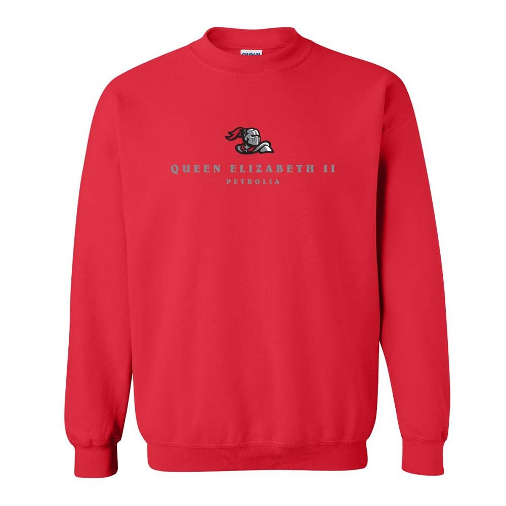 Queen Elizabeth II Petrolia Adult Crewneck Sweatshirt