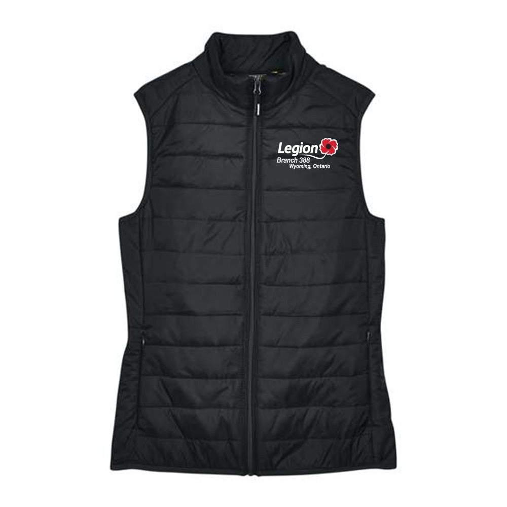 Wyoming Legion Branch 388 Ladies' Packable Puffer Vest