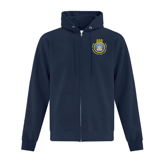 Sarnia Sea Cadets Adult Everyday Fleece Full Zip Hooded Sweatshirt