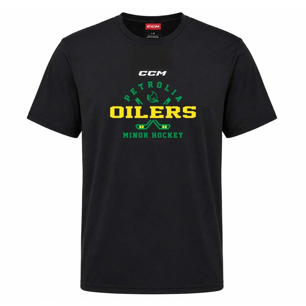 Petrolia Minor Hockey Adult CCM Lightweight Training T-Shirt