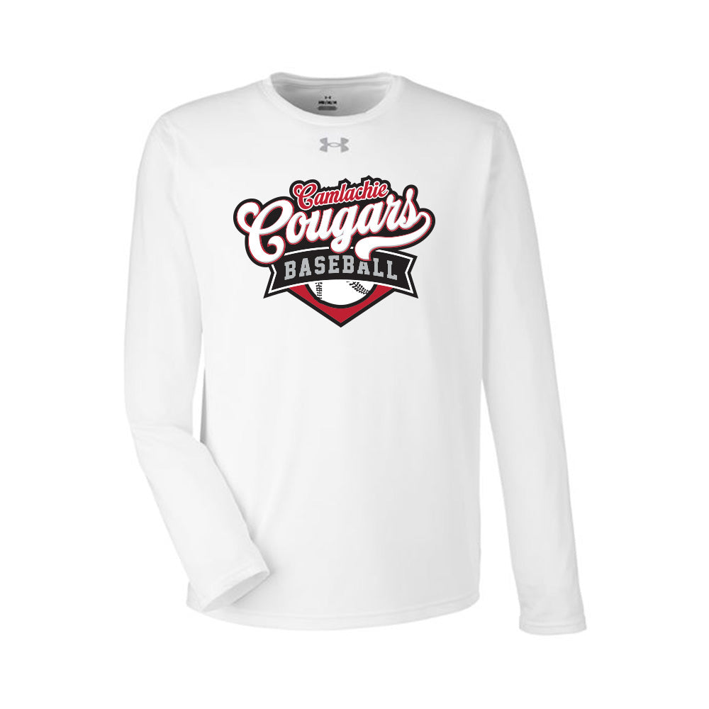 Camlachie Cougars Adult Under Armour Team Tech Long Sleeve