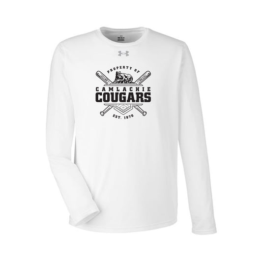 Camlachie Cougars Adult Under Armour Team Tech Long Sleeve