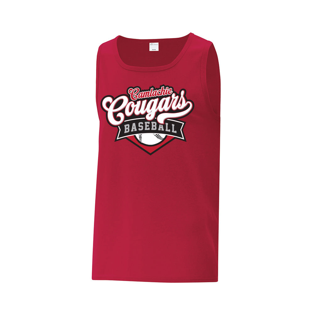 Camlachie Cougars Adult Cotton Tank Top