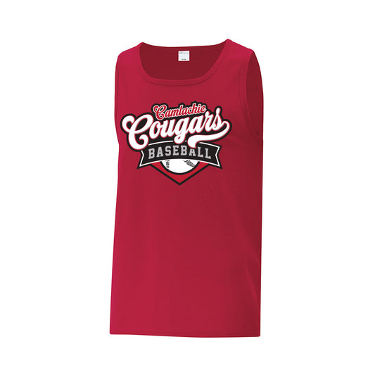 Camlachie Cougars Adult Cotton Tank Top