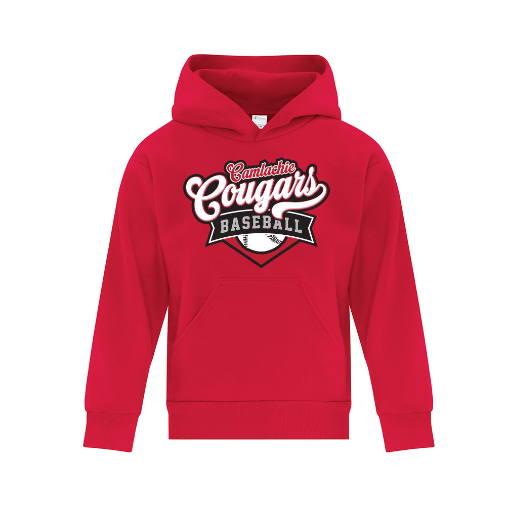 Camlachie Cougars Youth Fleece Hooded Sweatshirt