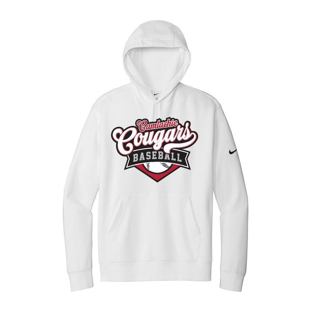 Camlachie Cougars Adult Nike Fleece Sleeve Swoosh Pullover Hoodie
