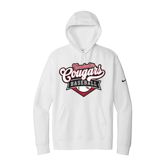 Camlachie Cougars Adult Nike Fleece Sleeve Swoosh Pullover Hoodie