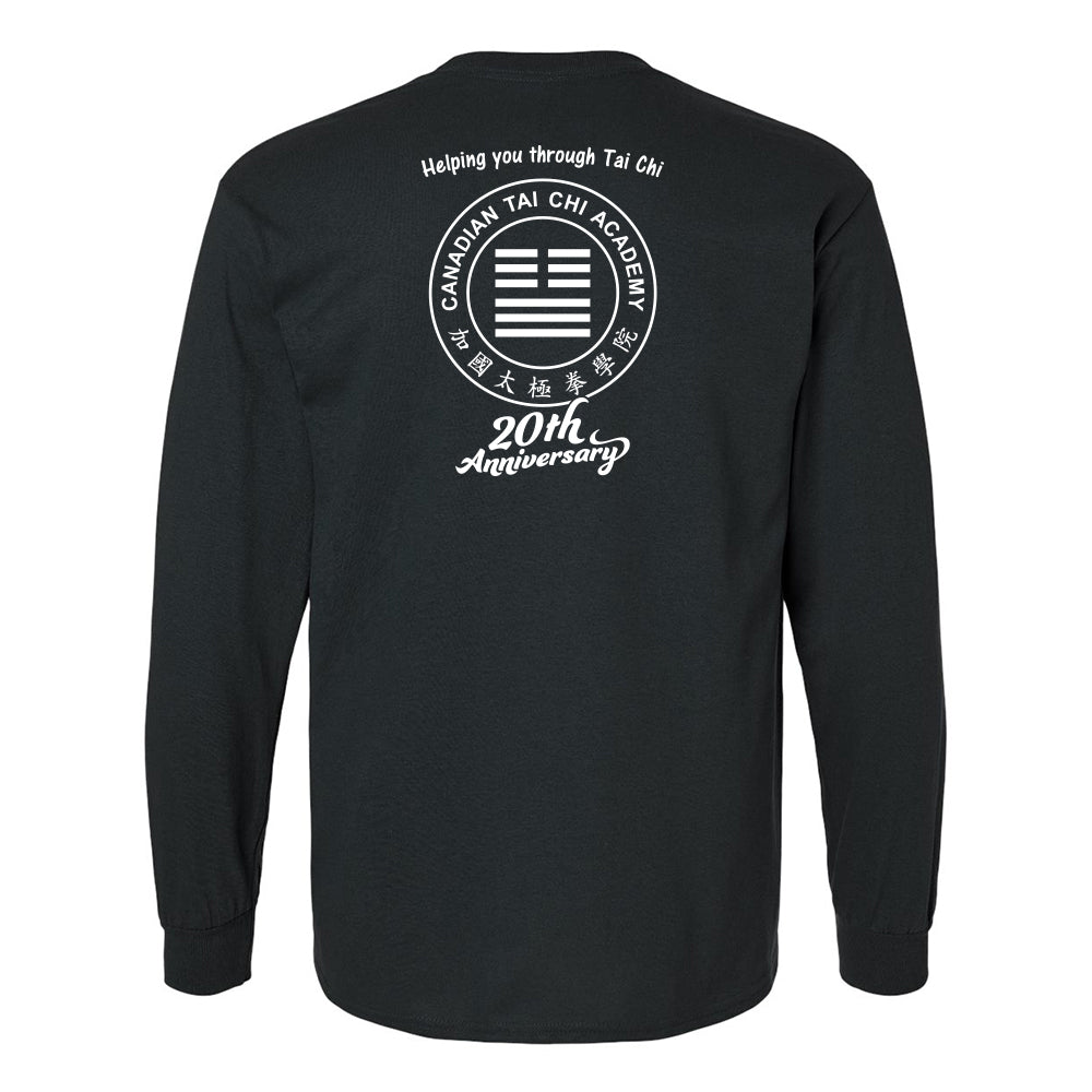 Canadian Tai Chi 20th Anniversary Adult Cotton Long Sleeve (English)