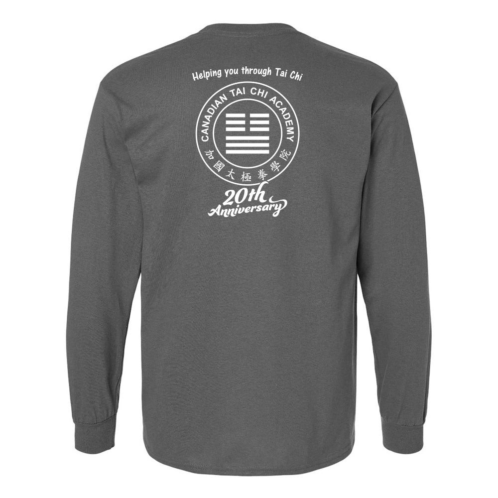 Canadian Tai Chi 20th Anniversary Adult Cotton Long Sleeve (English)