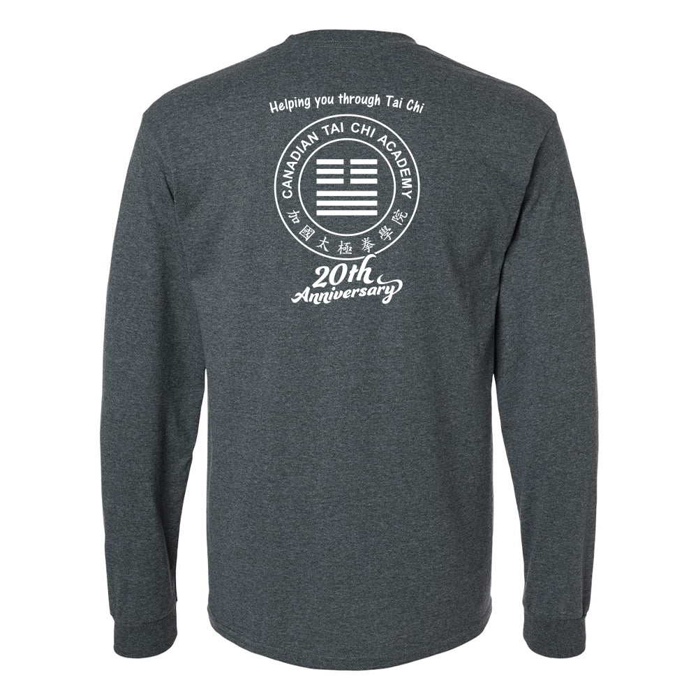 Canadian Tai Chi 20th Anniversary Adult Cotton Long Sleeve (English)