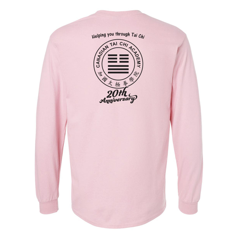 Canadian Tai Chi 20th Anniversary Adult Cotton Long Sleeve (English)