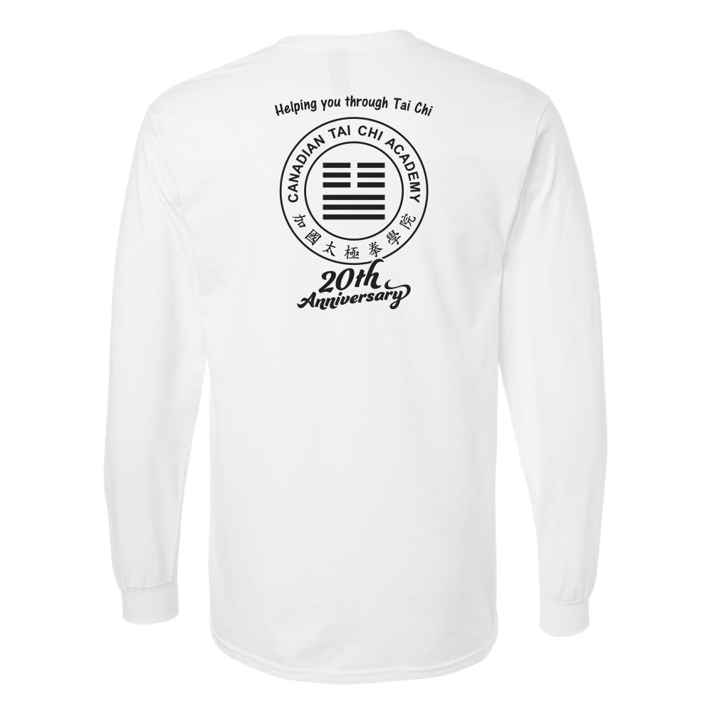 Canadian Tai Chi 20th Anniversary Adult Cotton Long Sleeve (English)