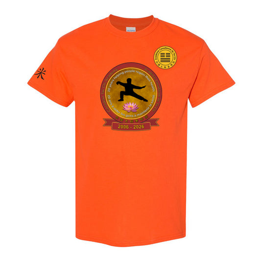 Canadian Tai Chi 20th Anniversary Adult Cotton T-Shirt (French)