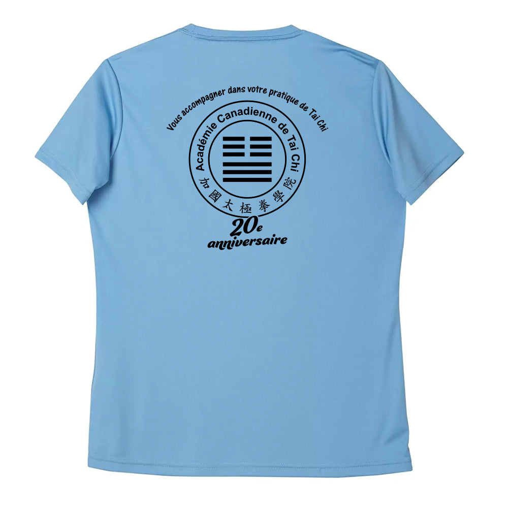 Canadian Tai Chi 20th Anniversary Ladies' Pro Team T-Shirt (French)