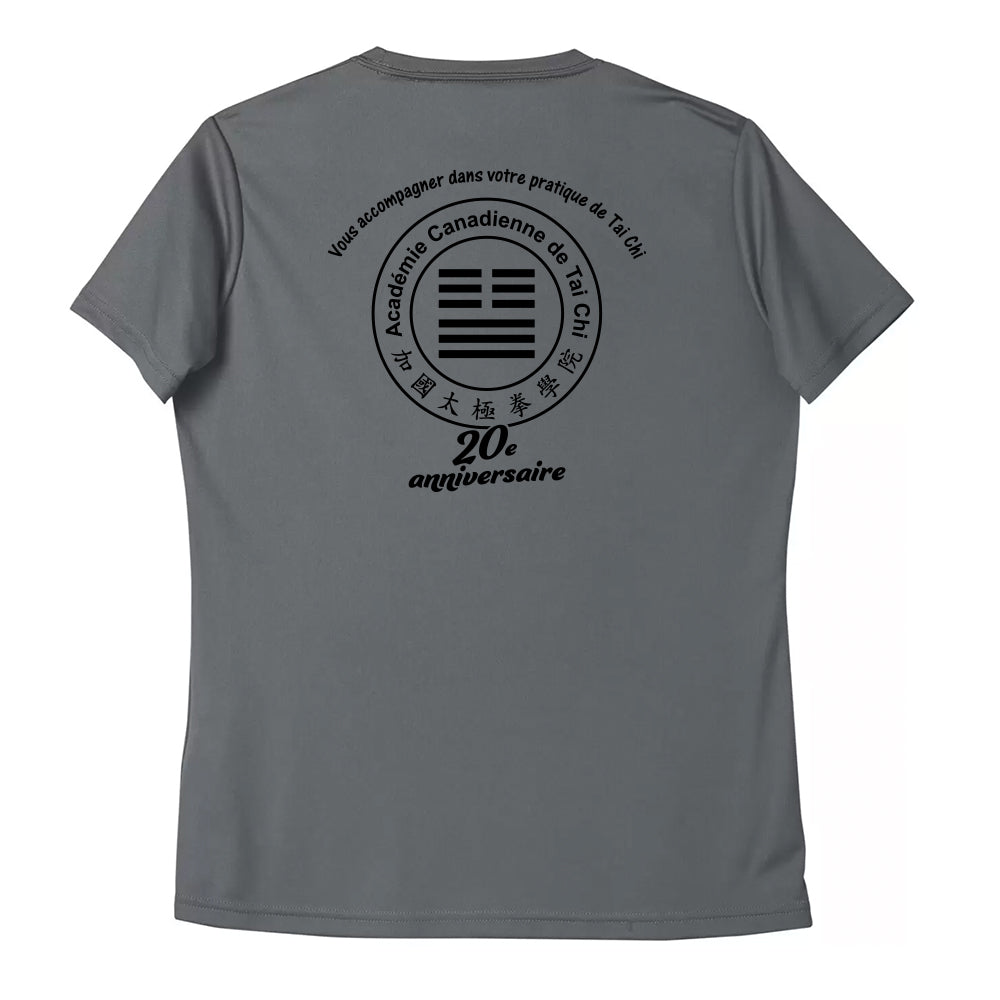 Canadian Tai Chi 20th Anniversary Ladies' Pro Team T-Shirt (French)