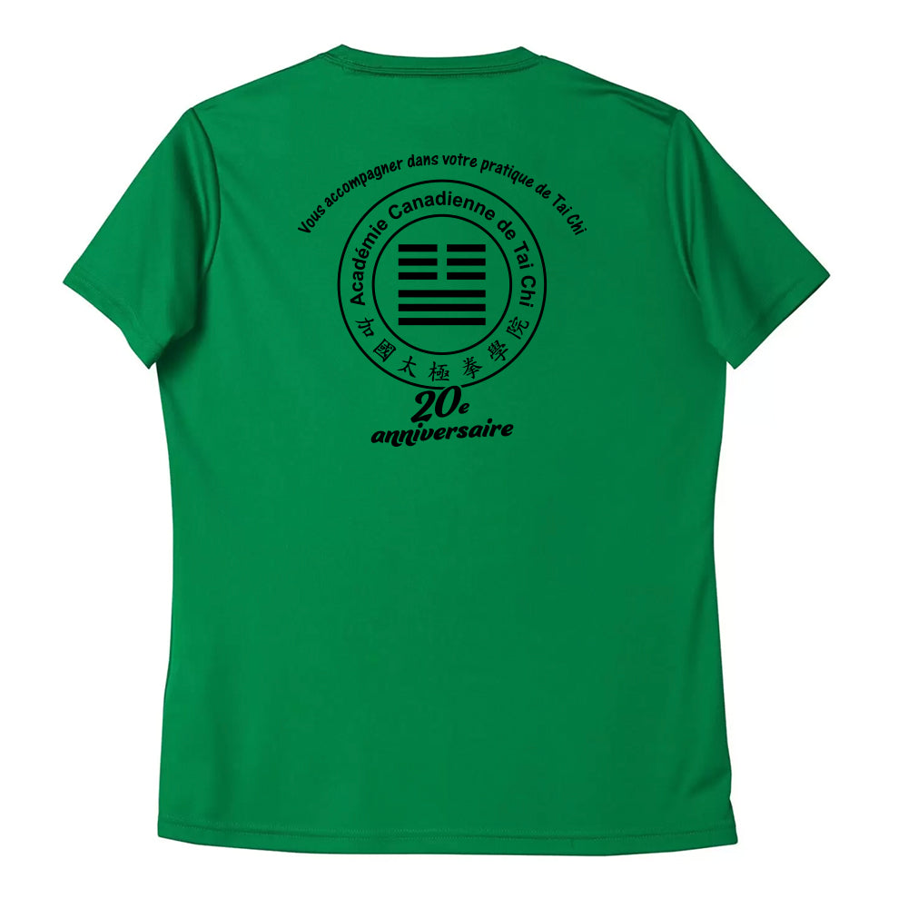 Canadian Tai Chi 20th Anniversary Ladies' Pro Team T-Shirt (French)