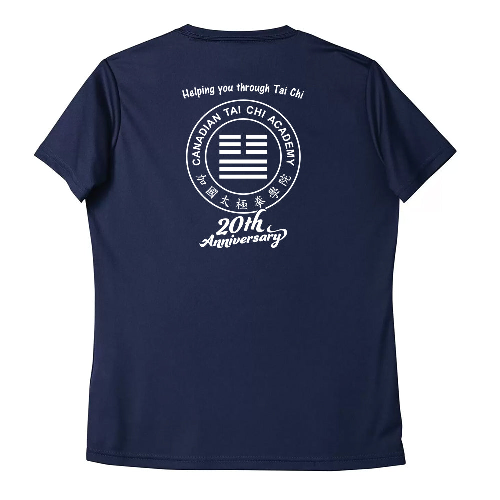 Canadian Tai Chi 20th Anniversary Ladies' Pro Team T-Shirt (English)