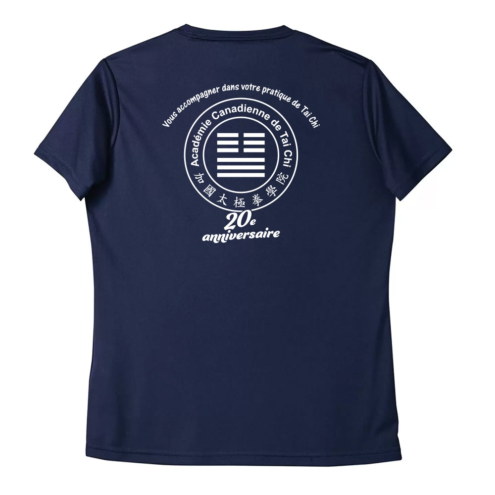 Canadian Tai Chi 20th Anniversary Ladies' Pro Team T-Shirt (French)