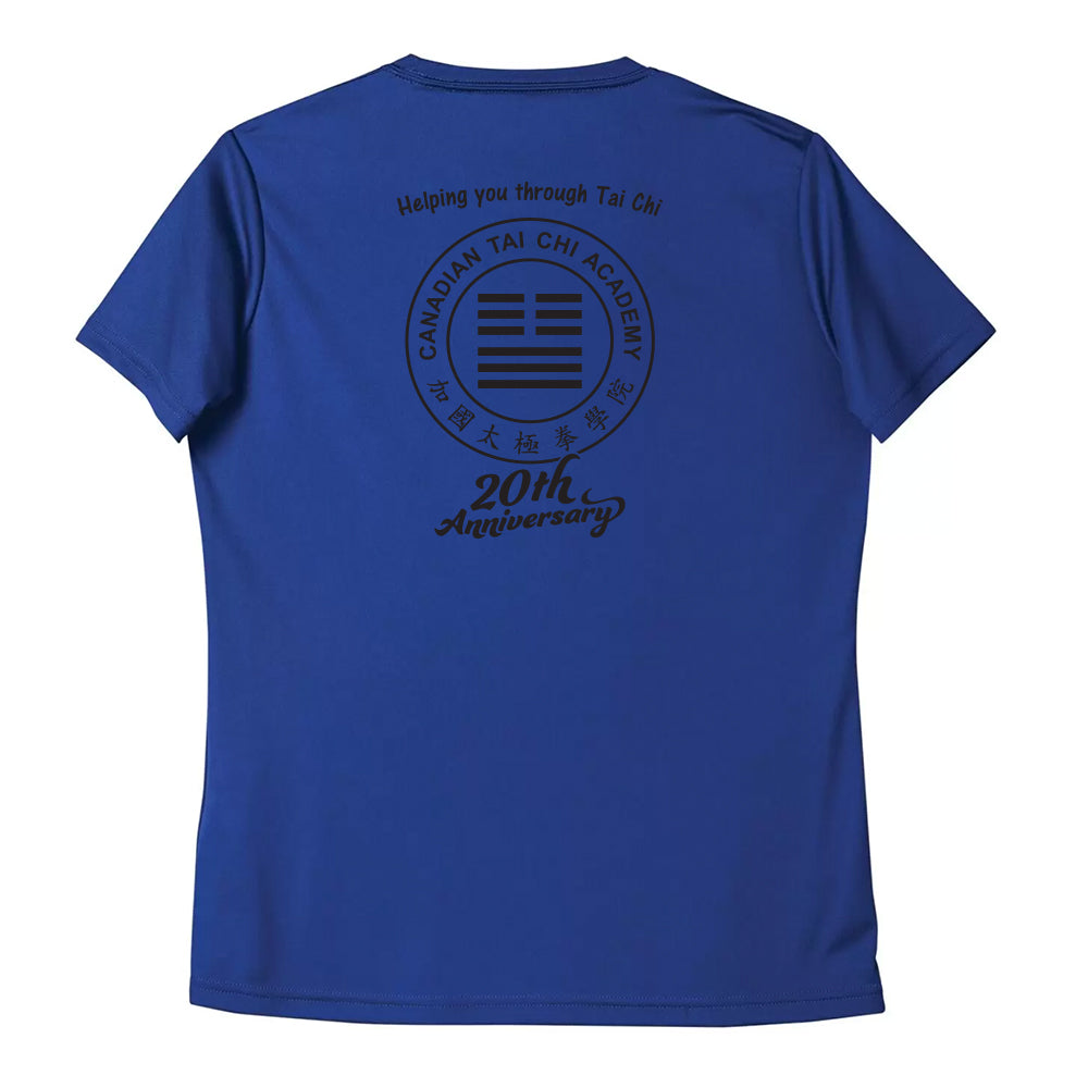 Canadian Tai Chi 20th Anniversary Ladies' Pro Team T-Shirt (English)