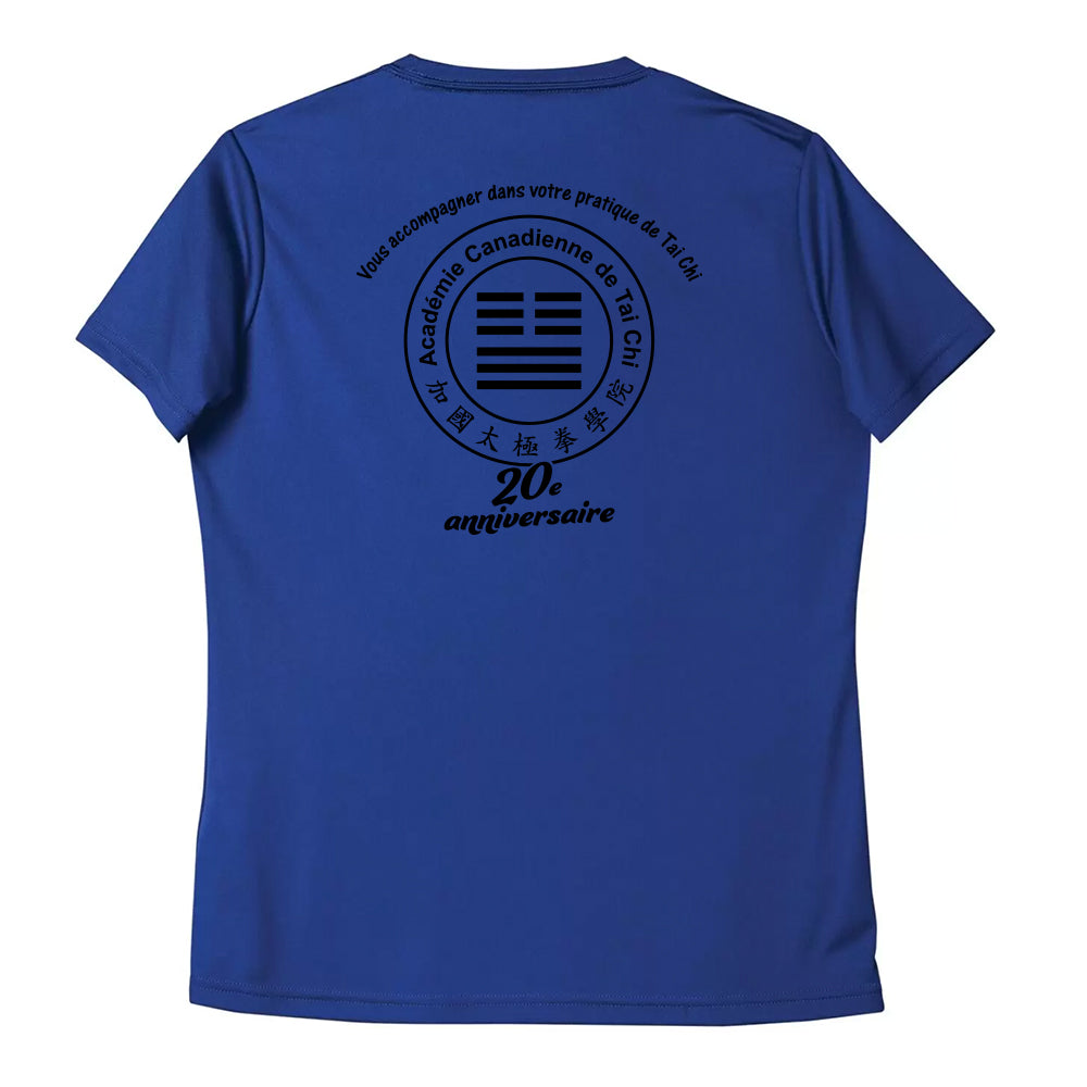 Canadian Tai Chi 20th Anniversary Ladies' Pro Team T-Shirt (French)