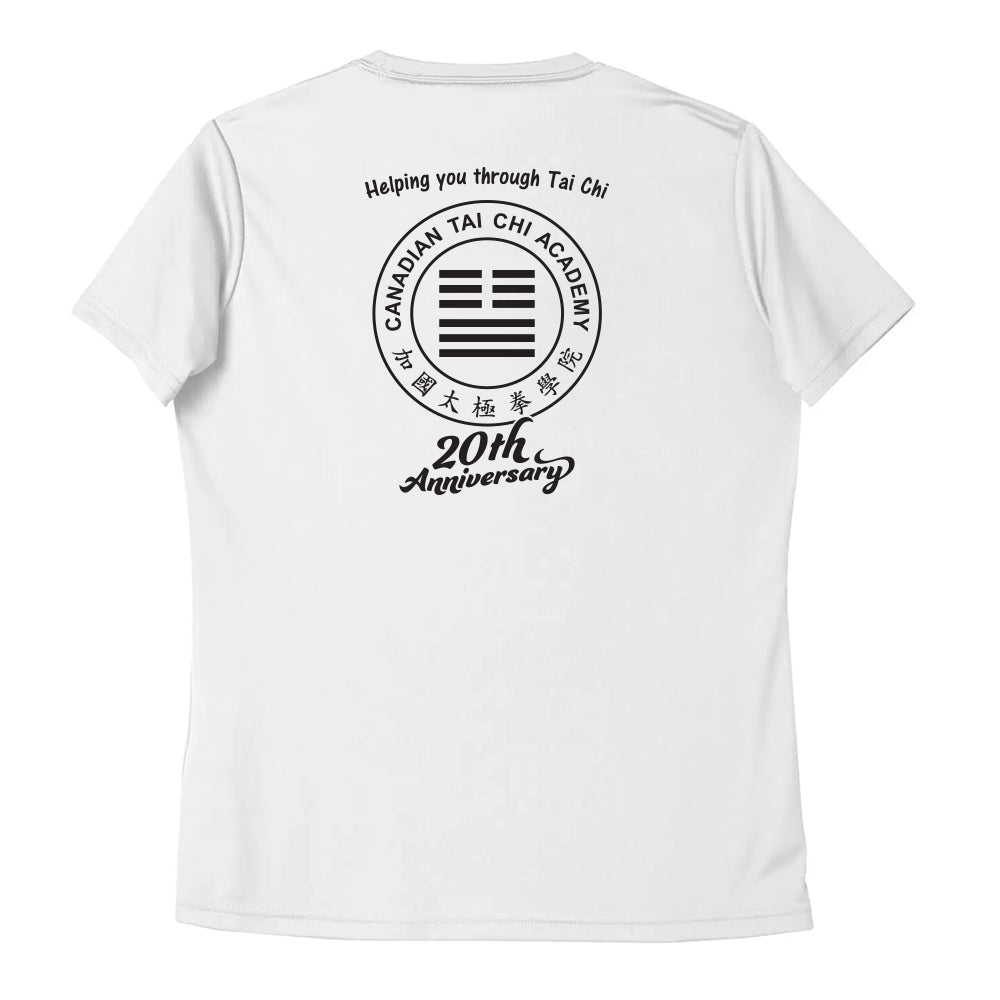 Canadian Tai Chi 20th Anniversary Ladies' Pro Team T-Shirt (English)