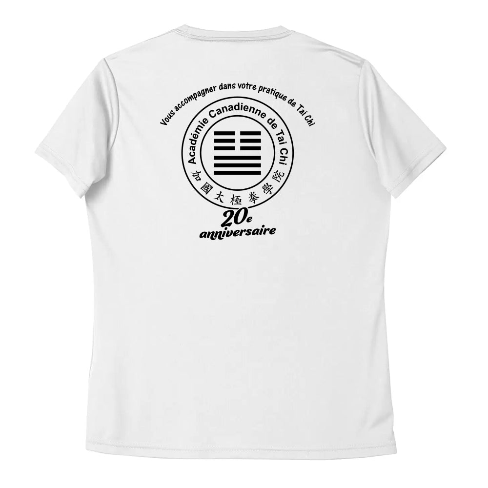 Canadian Tai Chi 20th Anniversary Ladies' Pro Team T-Shirt (French)