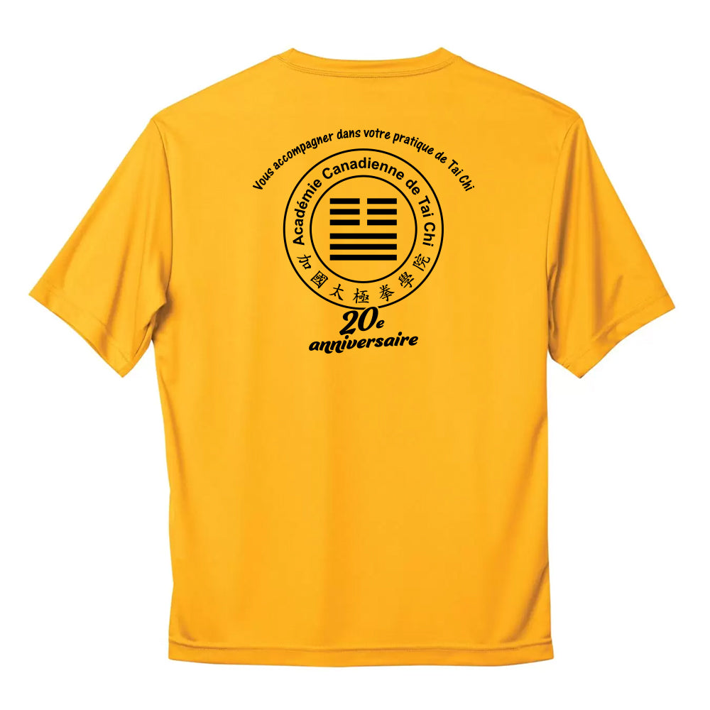 Canadian Tai Chi 20th Anniversary Adult Pro Team T-Shirt (French)