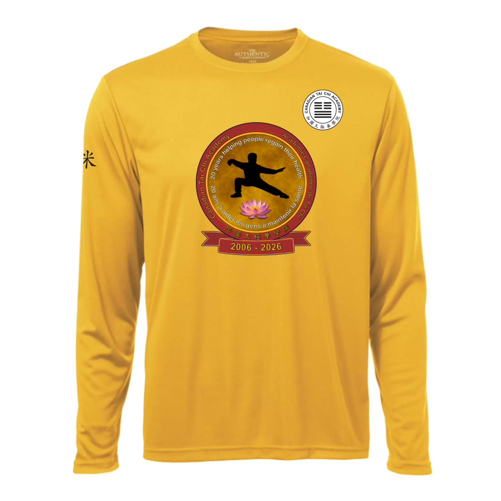 Canadian Tai Chi 20th Anniversary Adult Pro Team Long Sleeve (English)