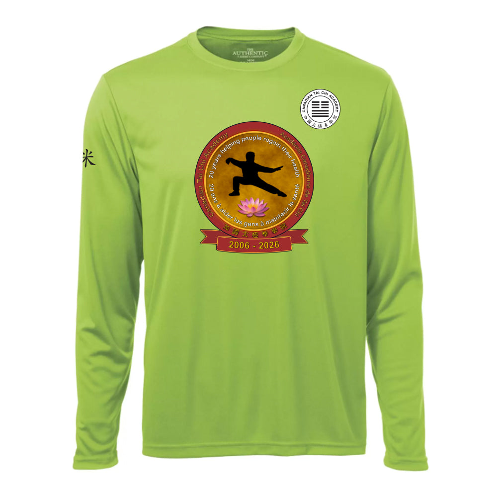 Canadian Tai Chi 20th Anniversary Adult Pro Team Long Sleeve (English)