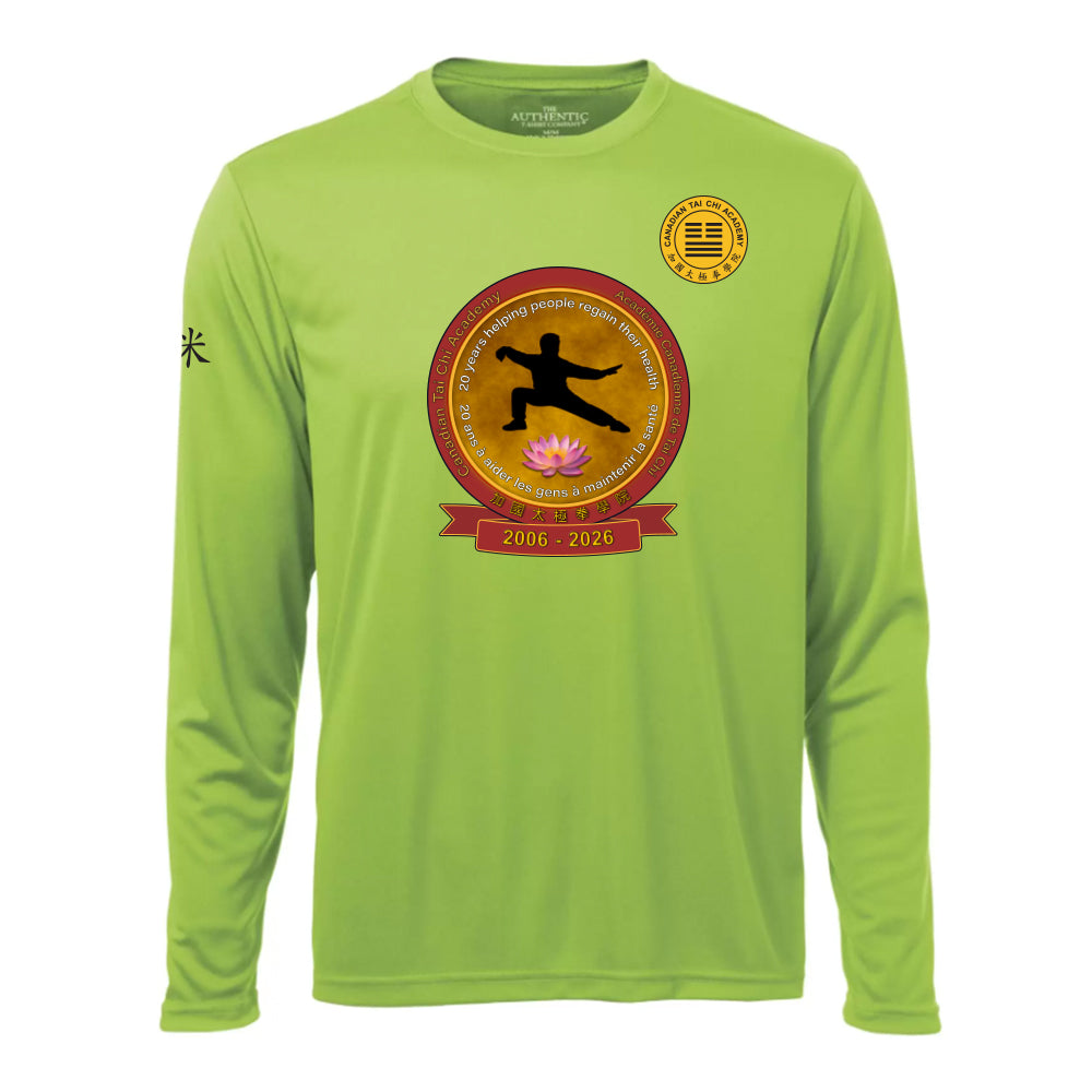 Canadian Tai Chi 20th Anniversary Adult Pro Team Long Sleeve (English)