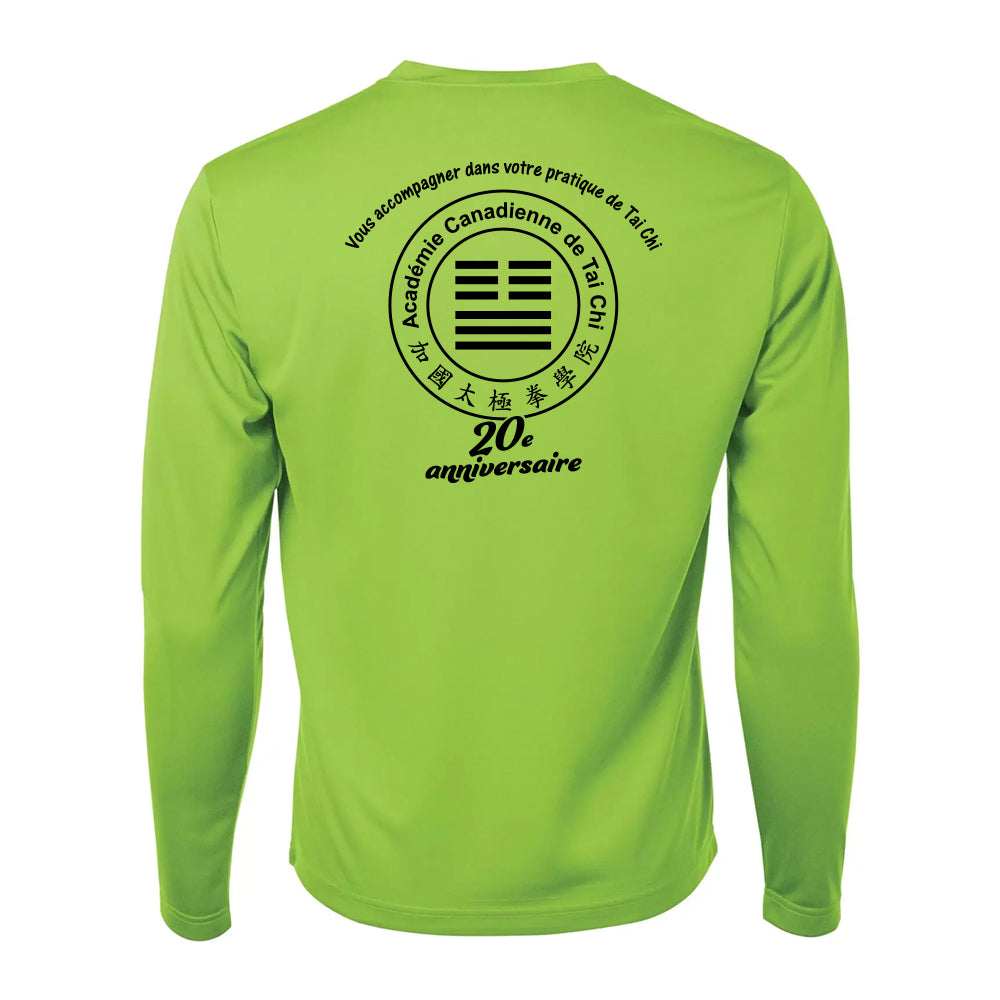 Canadian Tai Chi 20th Anniversary Adult Pro Team Long Sleeve (French)