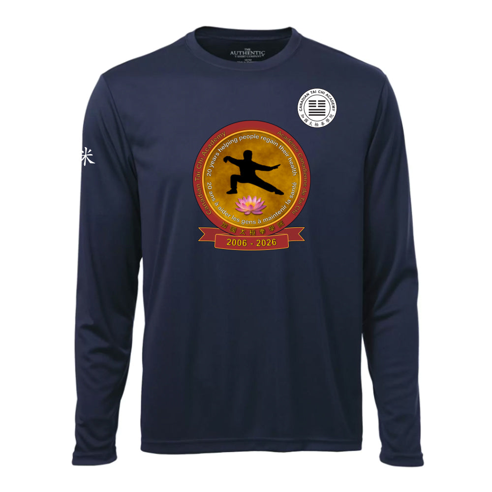 Canadian Tai Chi 20th Anniversary Adult Pro Team Long Sleeve (English)