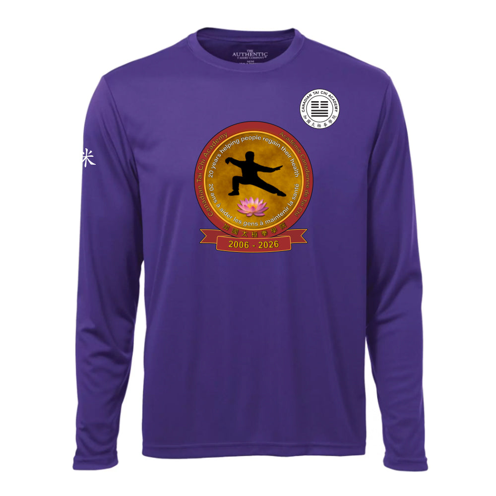 Canadian Tai Chi 20th Anniversary Adult Pro Team Long Sleeve (English)