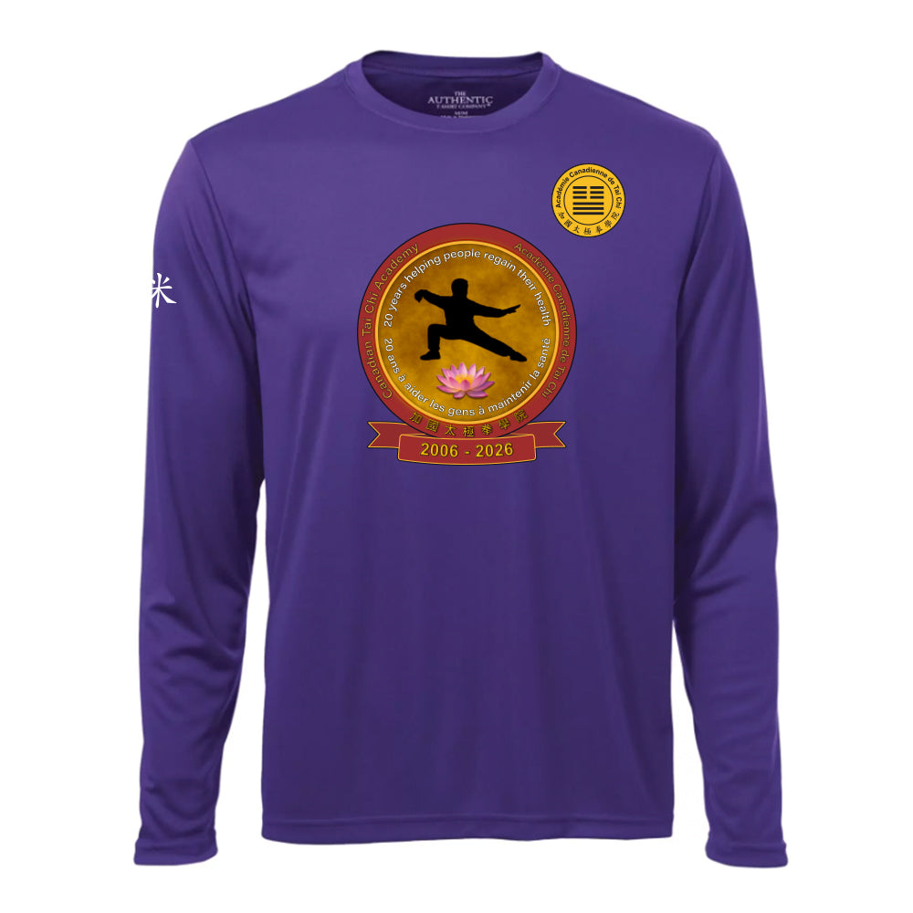 Canadian Tai Chi 20th Anniversary Adult Pro Team Long Sleeve (French)