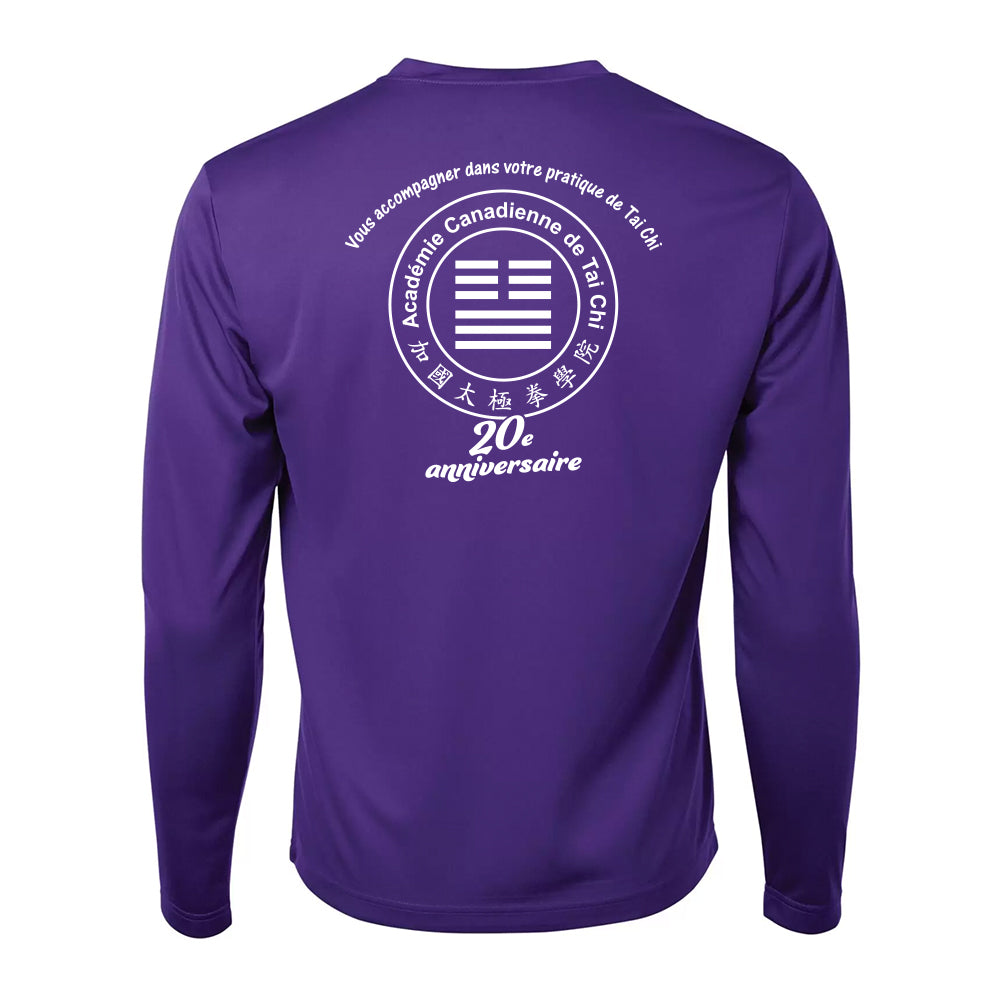 Canadian Tai Chi 20th Anniversary Adult Pro Team Long Sleeve (French)