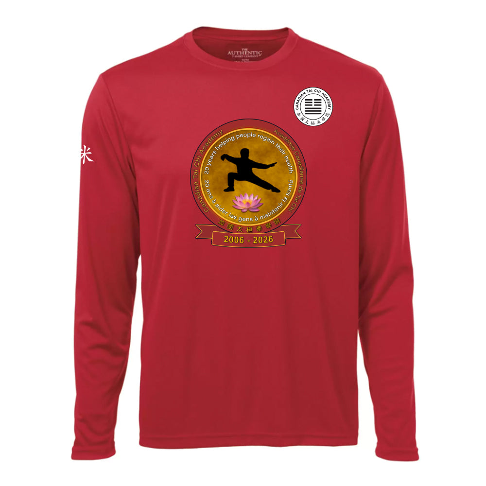 Canadian Tai Chi 20th Anniversary Adult Pro Team Long Sleeve (English)