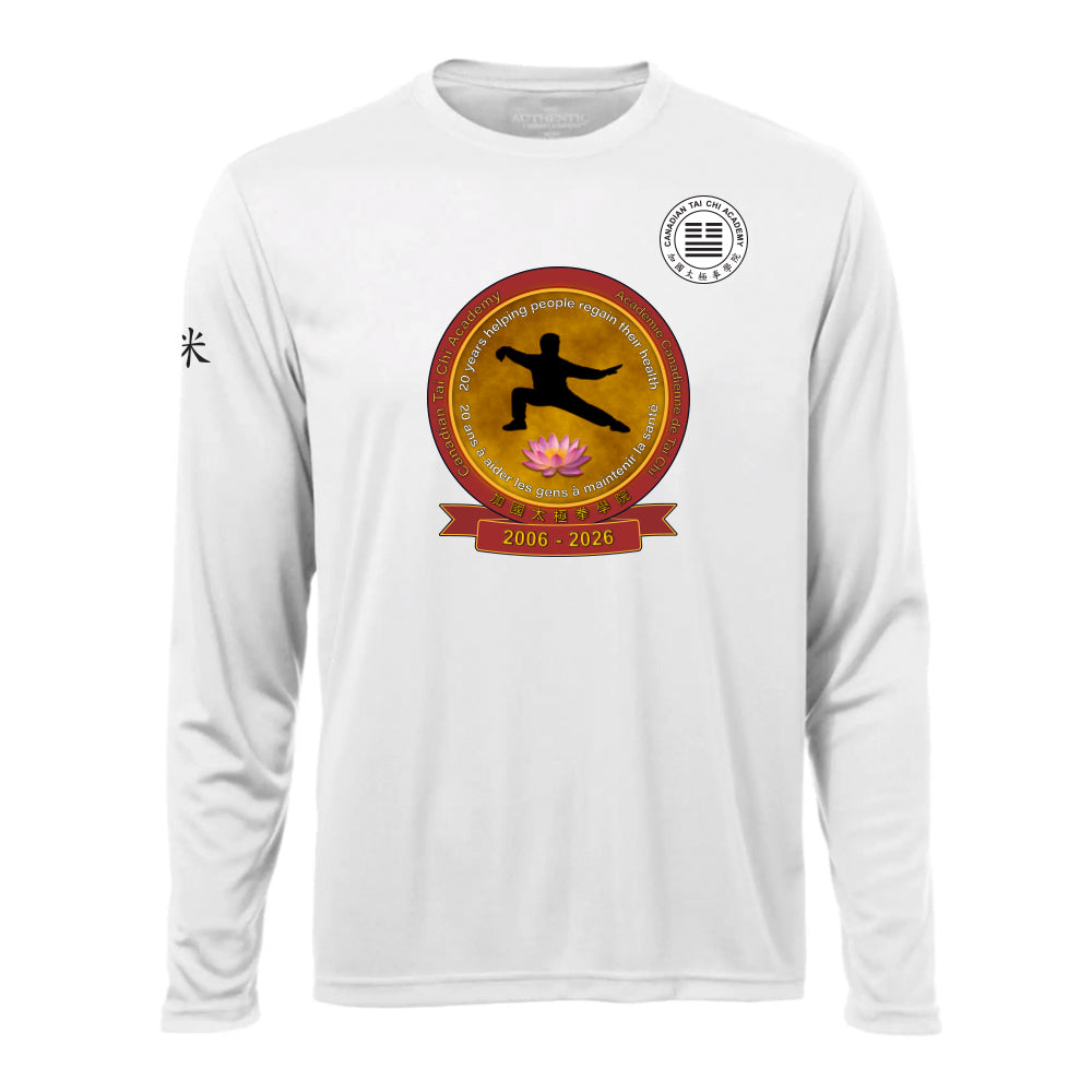 Canadian Tai Chi 20th Anniversary Adult Pro Team Long Sleeve (English)