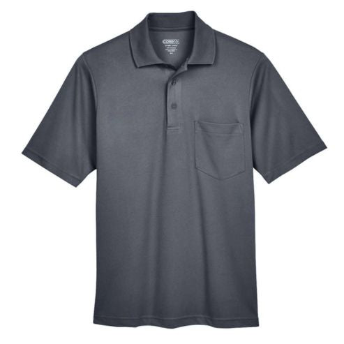 CORE365 ORIGIN PERFORMANCE PIQUE POLO WITH POCKET