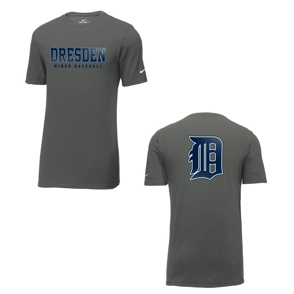 Dresden Minor Baseball Adult Nike Dri-FIT Cotton/Poly Tee