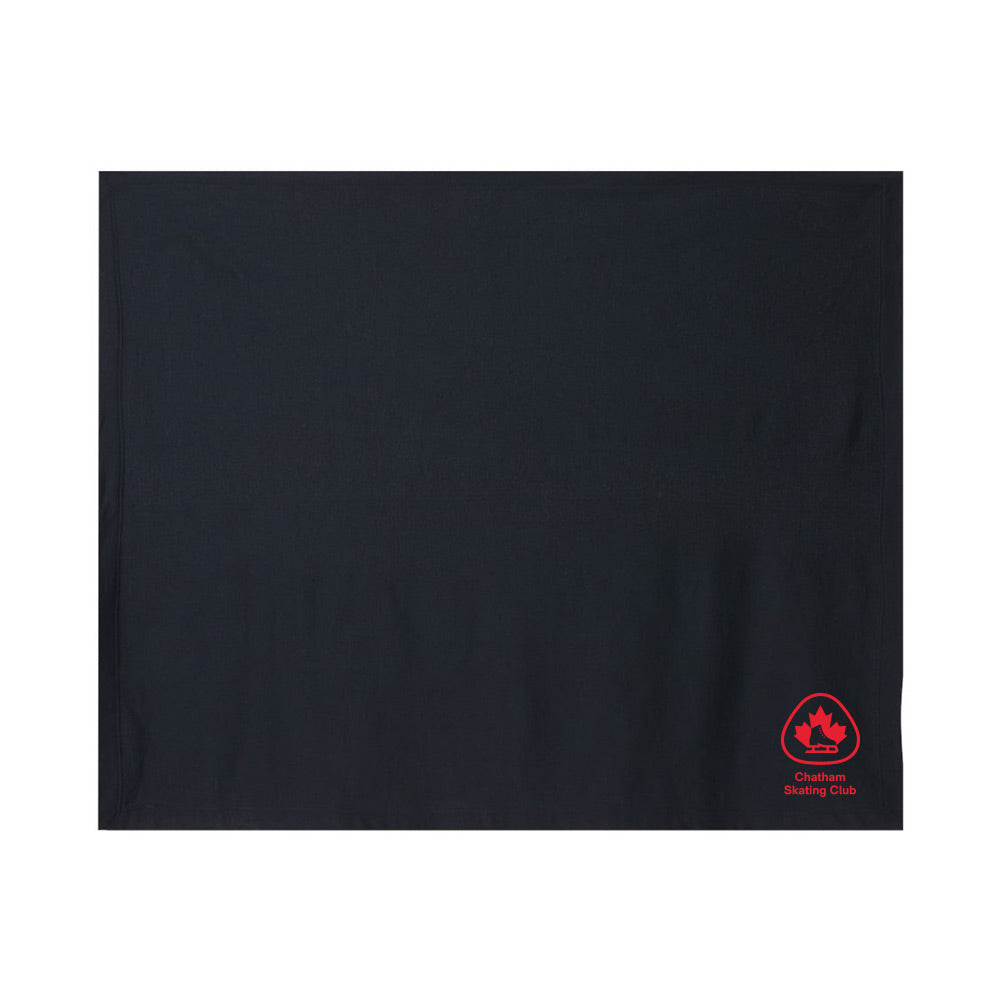 Chatham Skating Club Heavy Blend Fleece Stadium Blanket