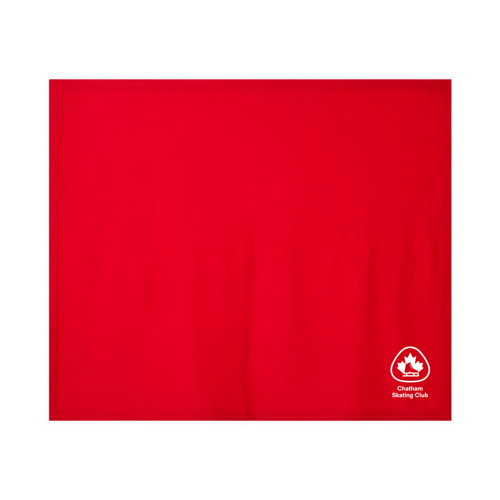Chatham Skating Club Heavy Blend Fleece Stadium Blanket