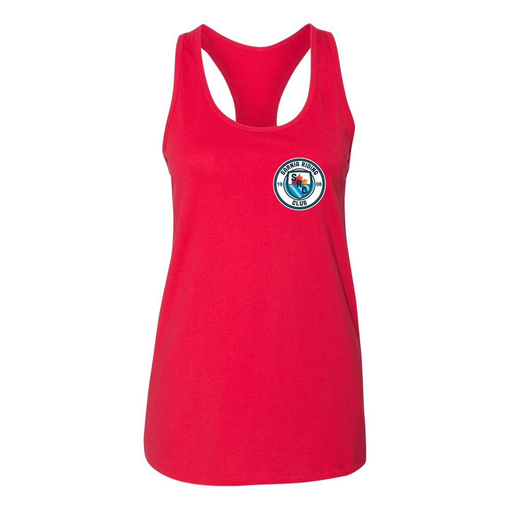 Sarnia Riding Club Ladies' Bella + Canvas Jersey Racerback Tank